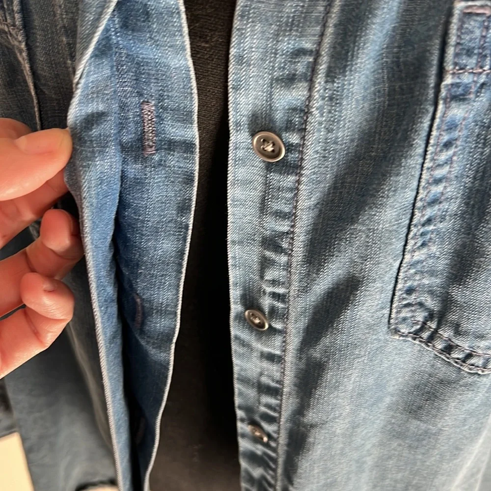Denim button down - Picture 2 of 5